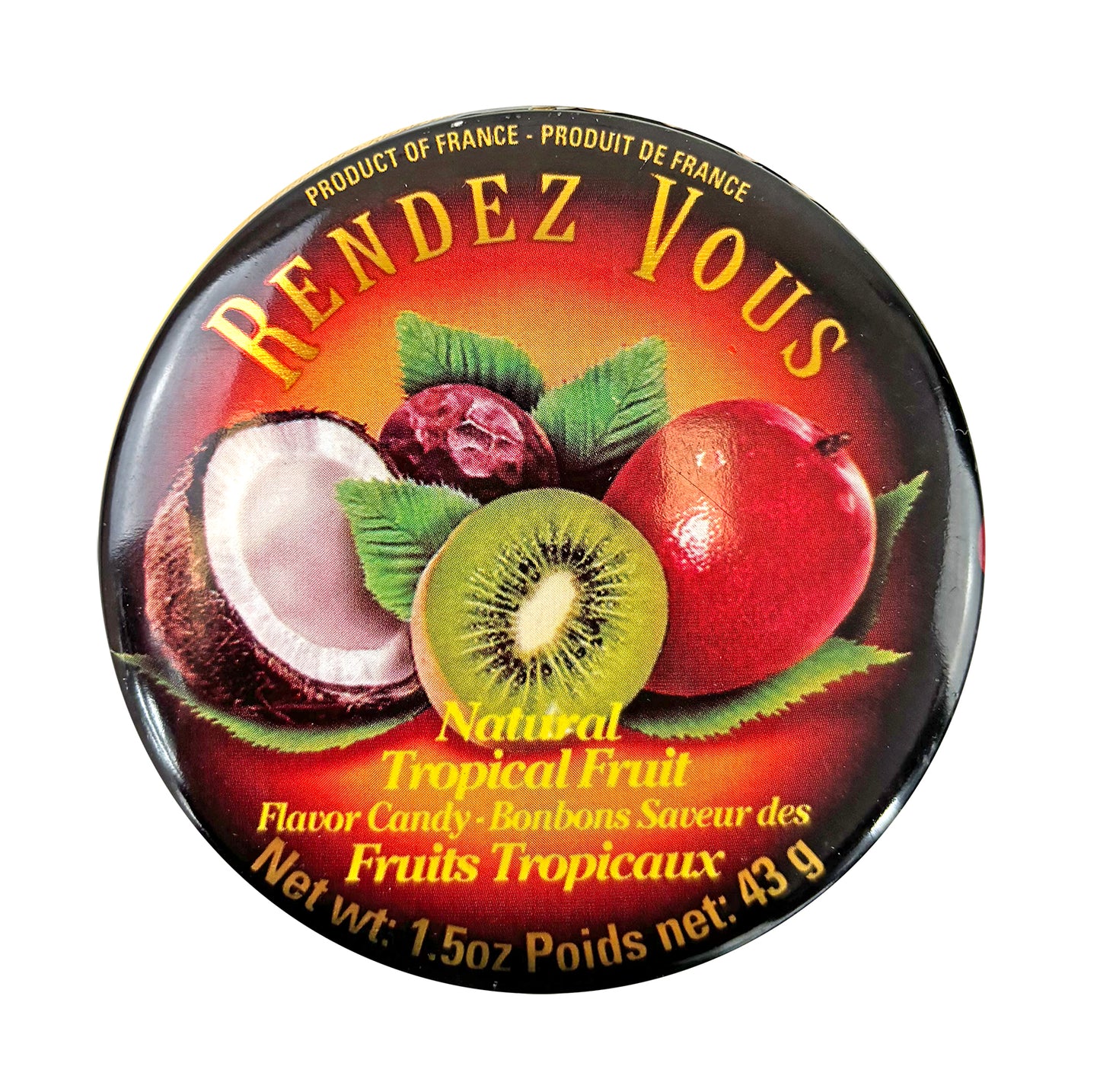 Rendez-Vous Minis Bonbons Tropical Fruits