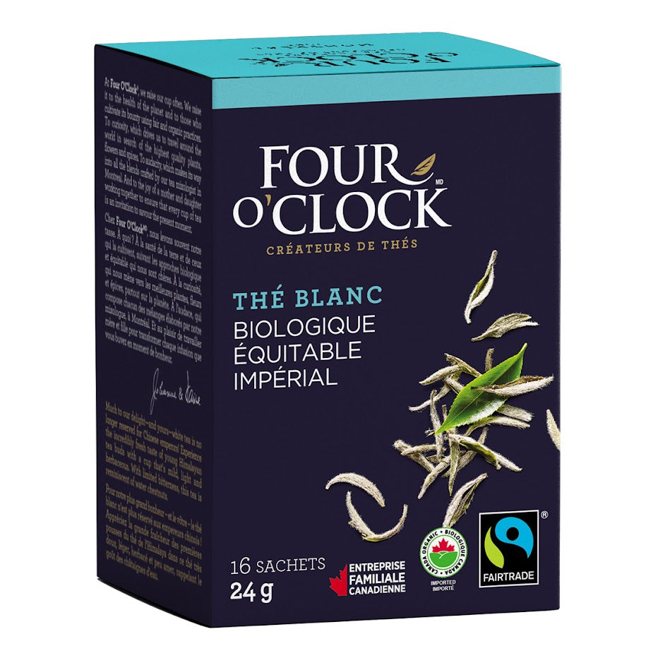 Thé blanc impérial biologique équitable