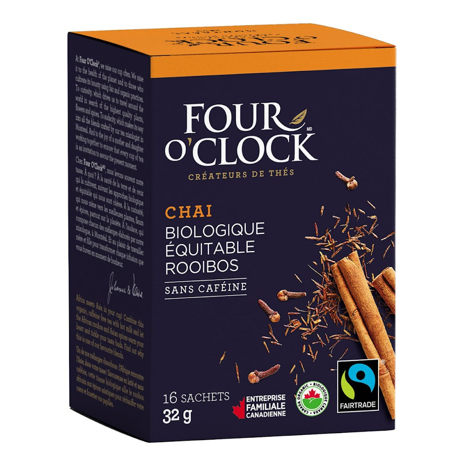 Tisane Rooïbos Chaï Bio-Équitable