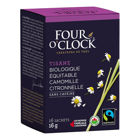 Tisane tendre de camomille biologique/équitable