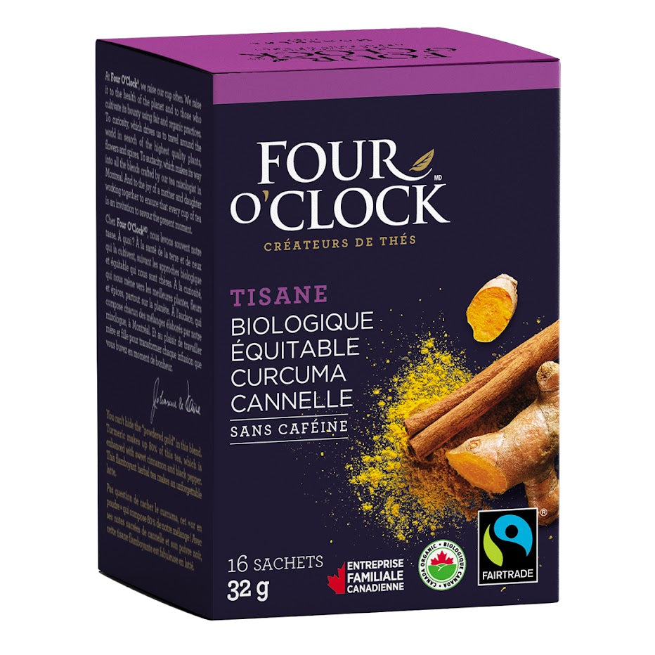 Tisane Curcuma Cannelle Bio-Équitable