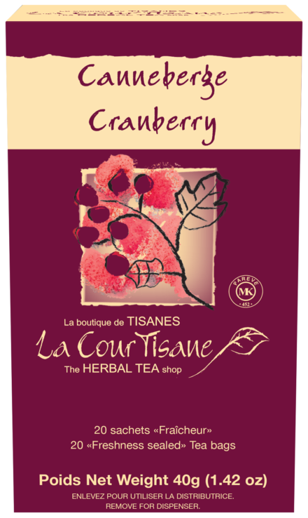 Tisane à la canneberge