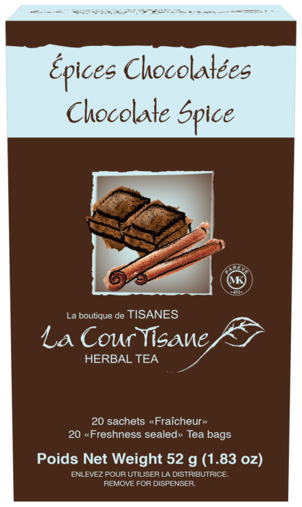 Tisane aux épices au chocolat
