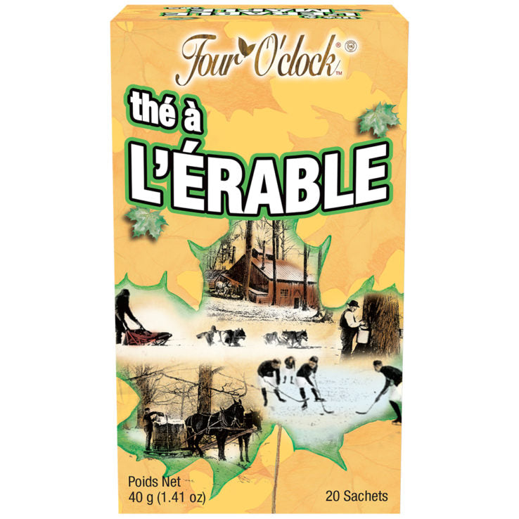 Thé noir à l'érable