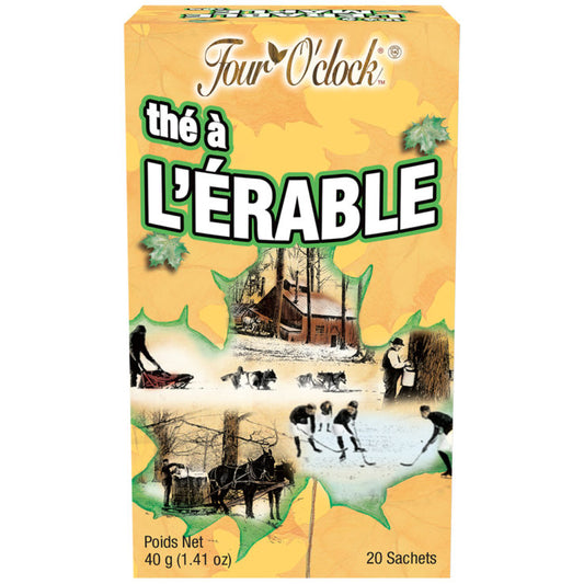Thé noir à l'érable