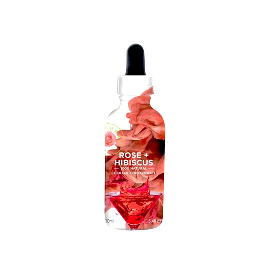 Extraits floraux de concentré de rose