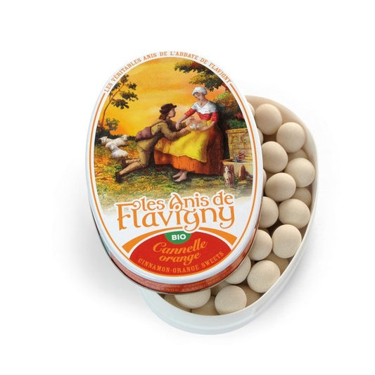 Orange - Cannelle Bio - Boîte ovale Anis de Flavigny