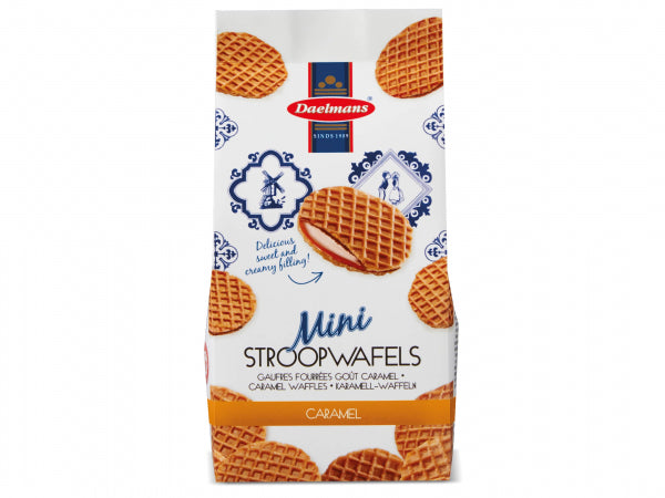 Mini gaufres au caramel