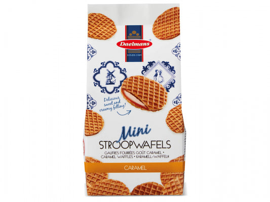 Mini gaufres au caramel