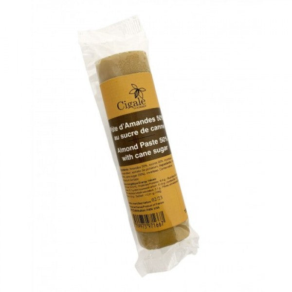 Pâte d'amande Tubo 50 %, Sucre de canne