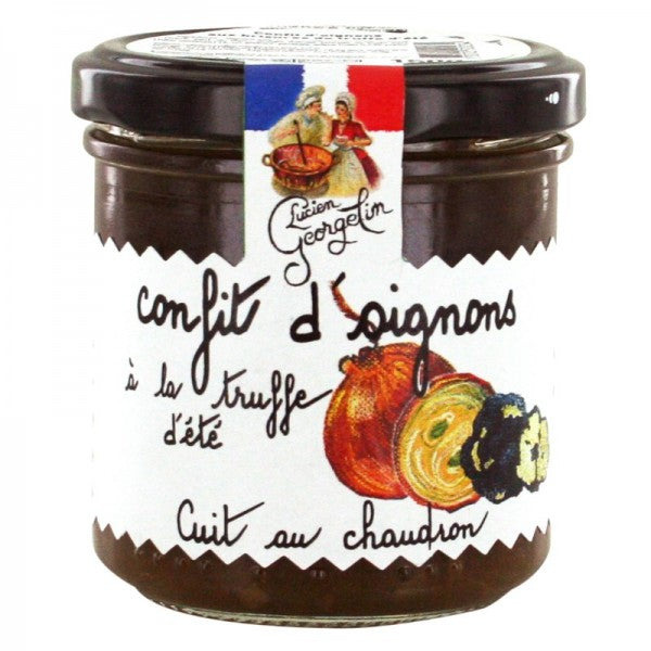 Oignons confits à la truffe d'été