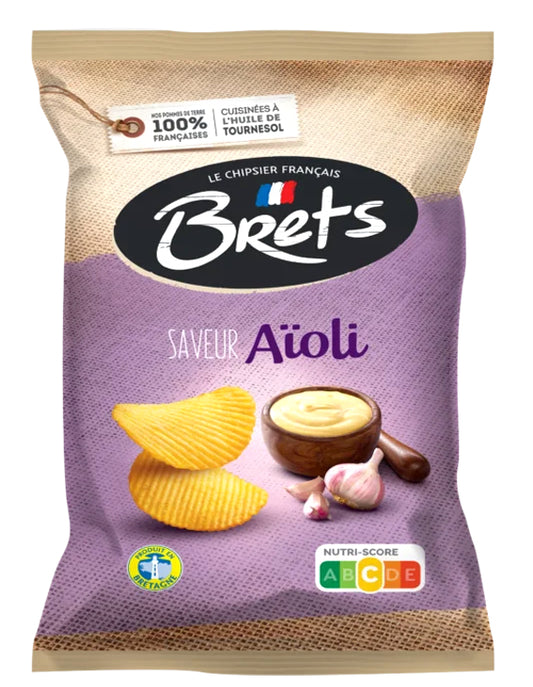Aïoli Garlic flavor Chips Brets EXCA
