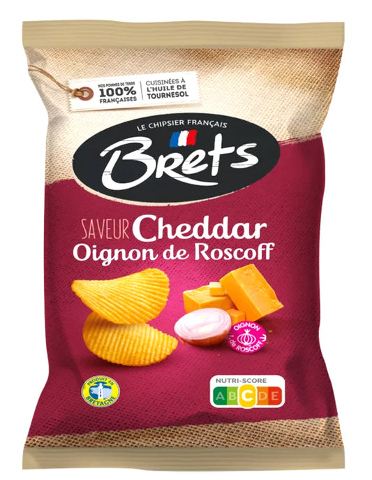 Cheddar &  Roscoff Onions Brets Chips EXCA