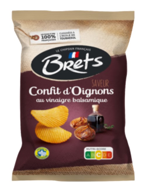 Candied Onion Balsamic vinegar Brets Chips EXCA