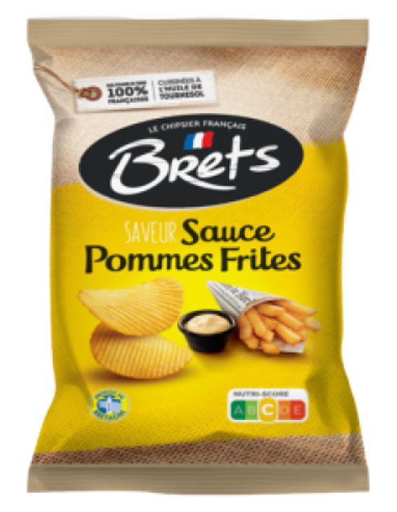 Chips Brets saveur sauce French Fries