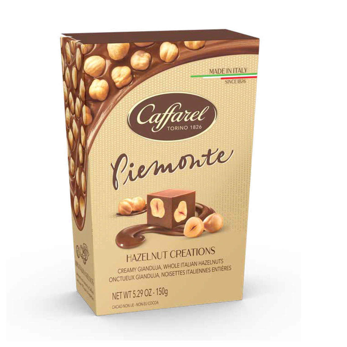 Piemonte Crémeux au lait Gianduja Chocolat aux noisettes croquantes