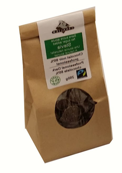 Stevia 85% Dark Chocolate