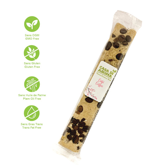 Coffee, Soft Nougat with Honey 80g