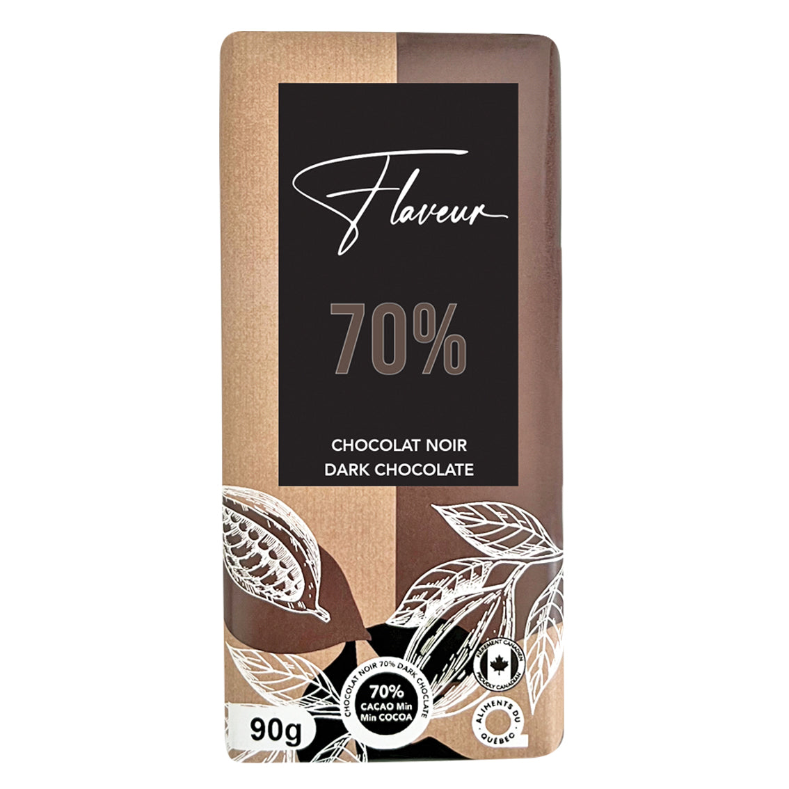 70% Dark Chocolate Tablet - FLN0008