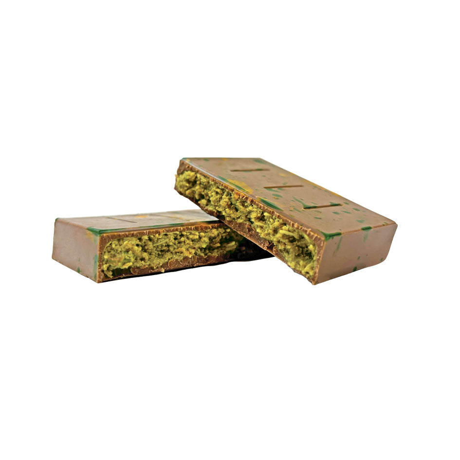 Milk Chocolate Bar filled with Pistachio Knafa - 100g