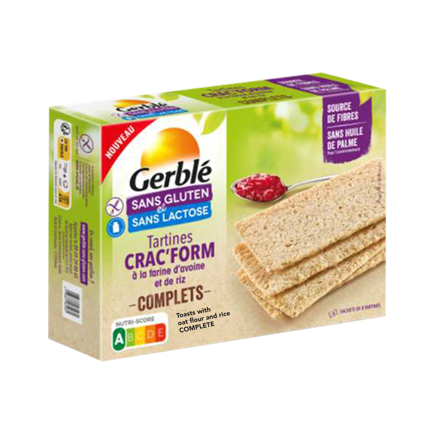 Gerblé Crac'Form Complete, Gluten Free, Lactose Free