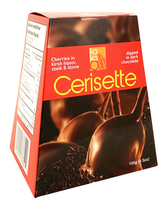 Chocolat noir Cerisettes Kirsch 70 %