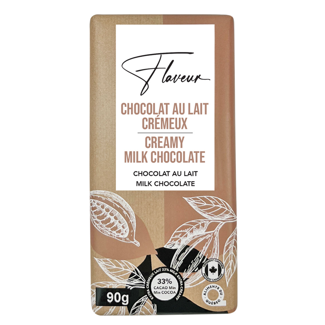 Creamy Milk Chocolate Tablet 33% - FLL0018