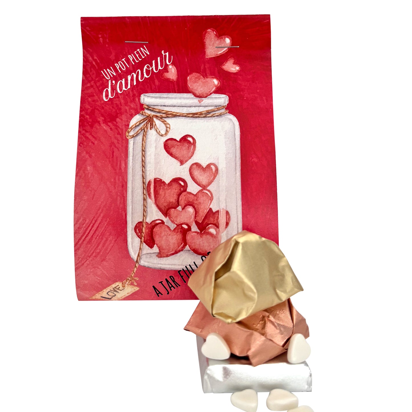 A Jar full of Love Chocolate Sachet