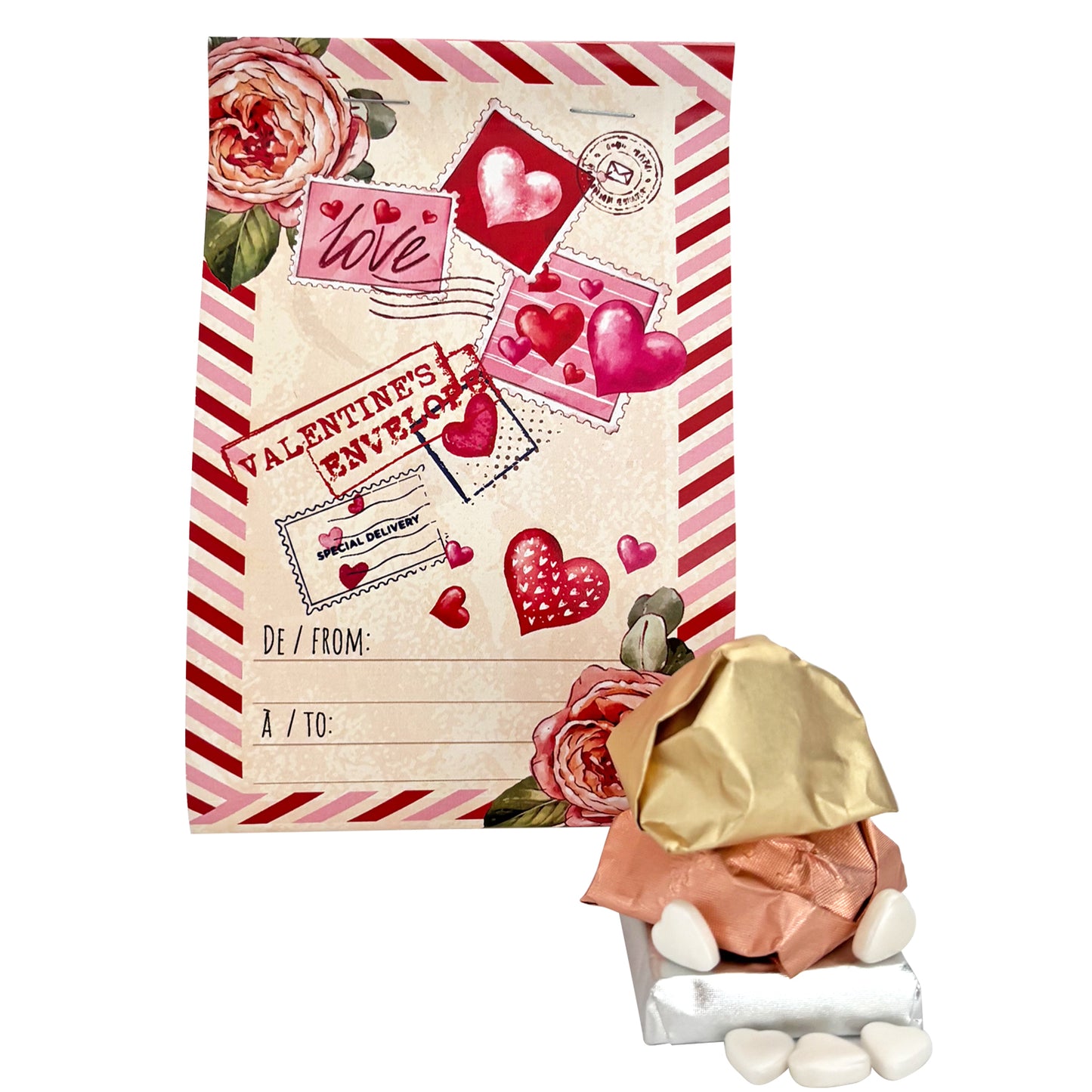 Valentine Letter Chocolate Sachet