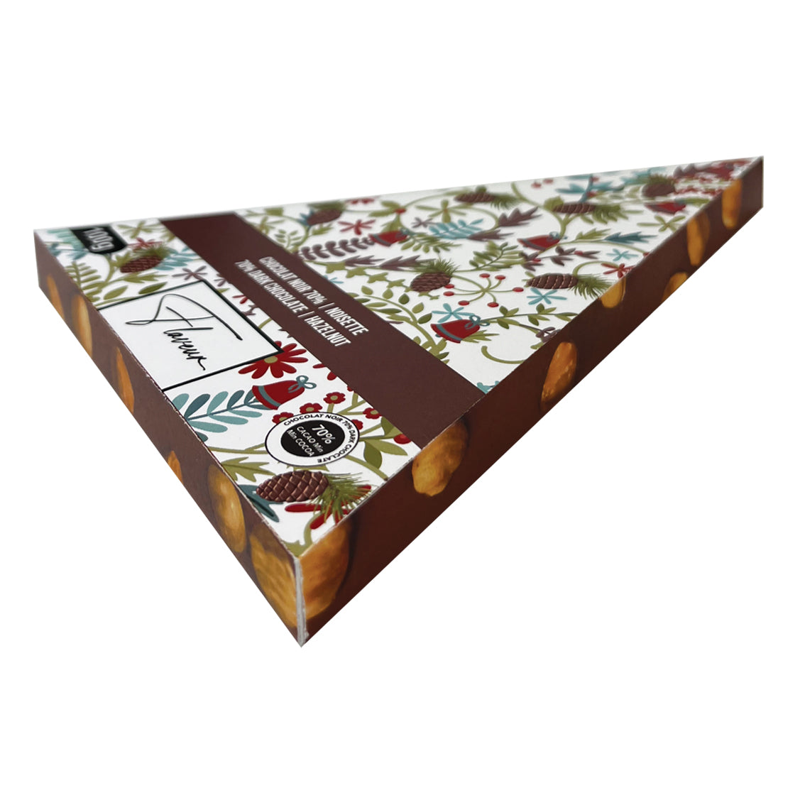 70% Dark Chocolate Hazelnut Pizza Slice FLX9018