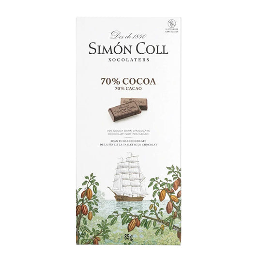 Chocolat noir 70% Simon Coll