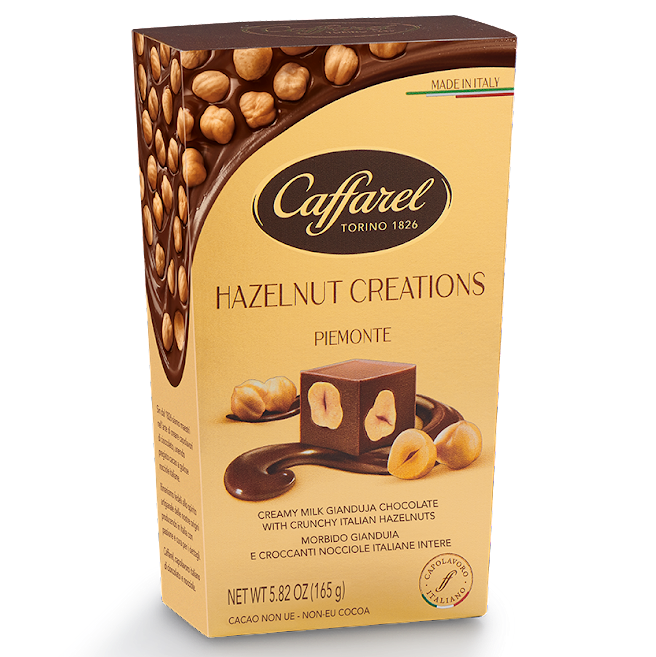 Piemonte Creamy milk Gianduja Chocolate with crunchy hazelnuts