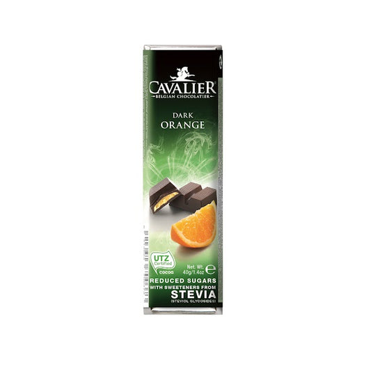 Cavalier Stevia  dark chocolate with orange